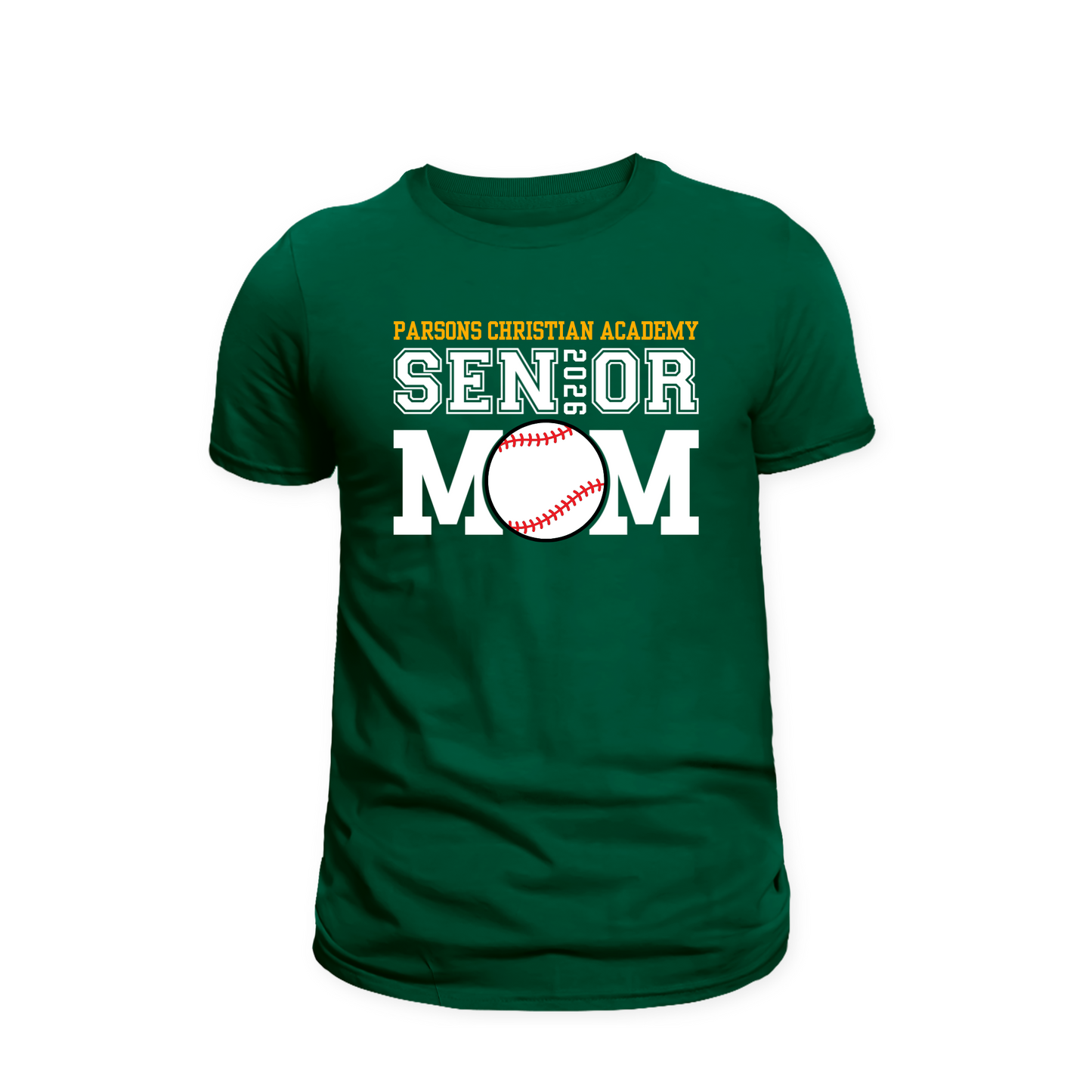 Senior Mom Baseball T-Shirt