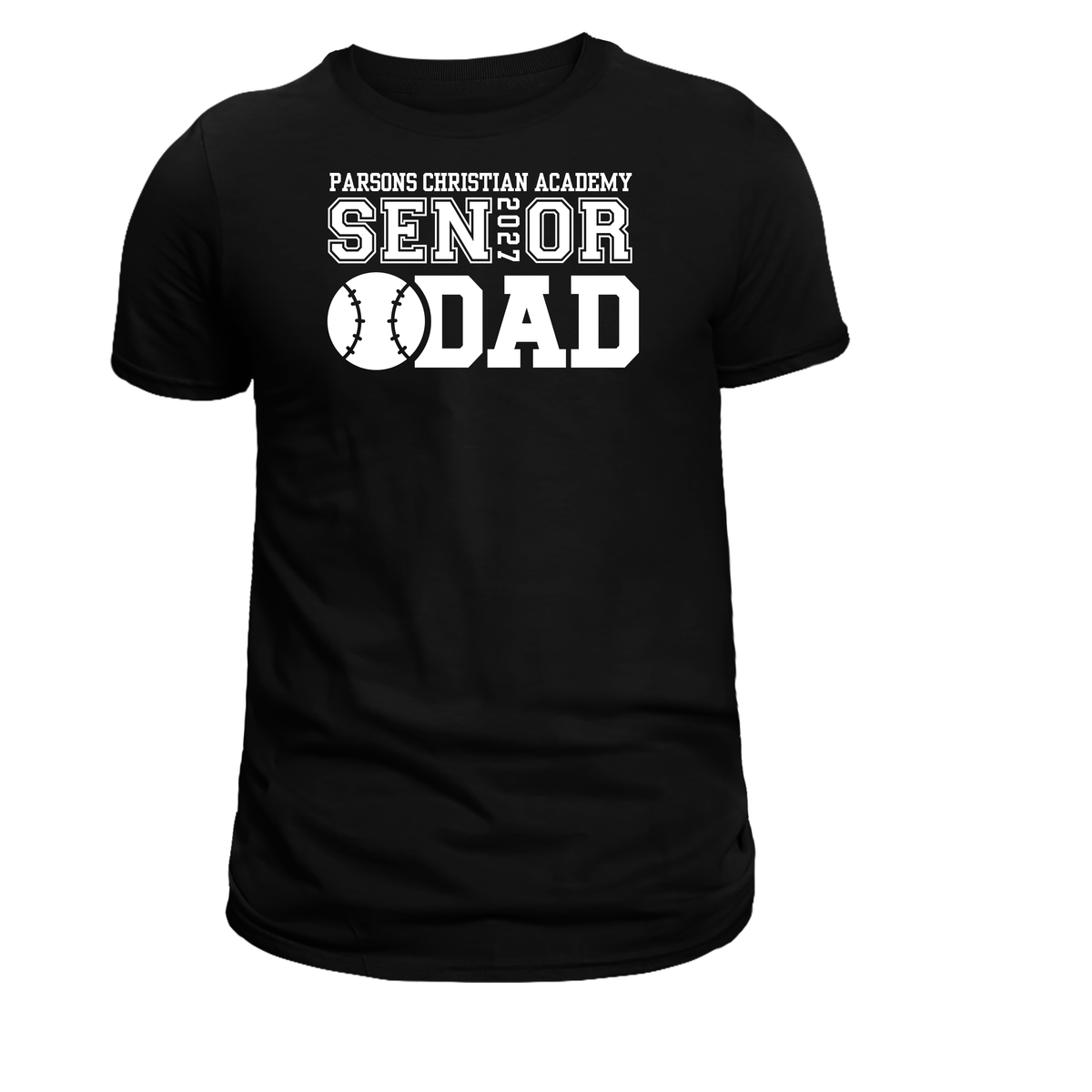 Senior Dad Baseball Tee