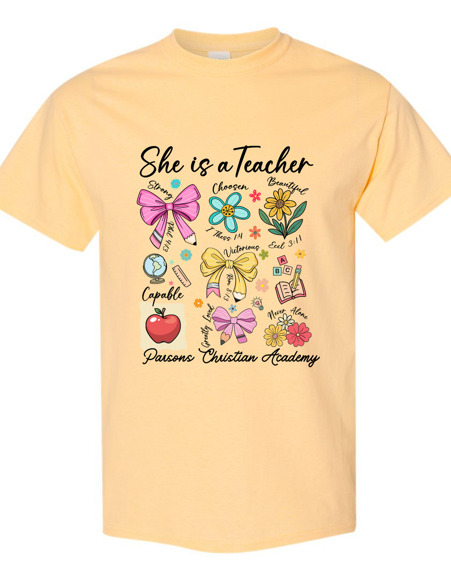 She is (Teacher)