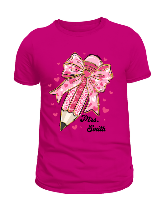 Bow Teacher with Name