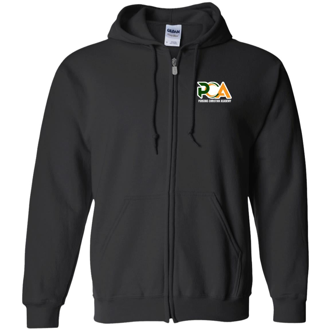 ADULT PCA Zip Up Hooded Sweatshirt