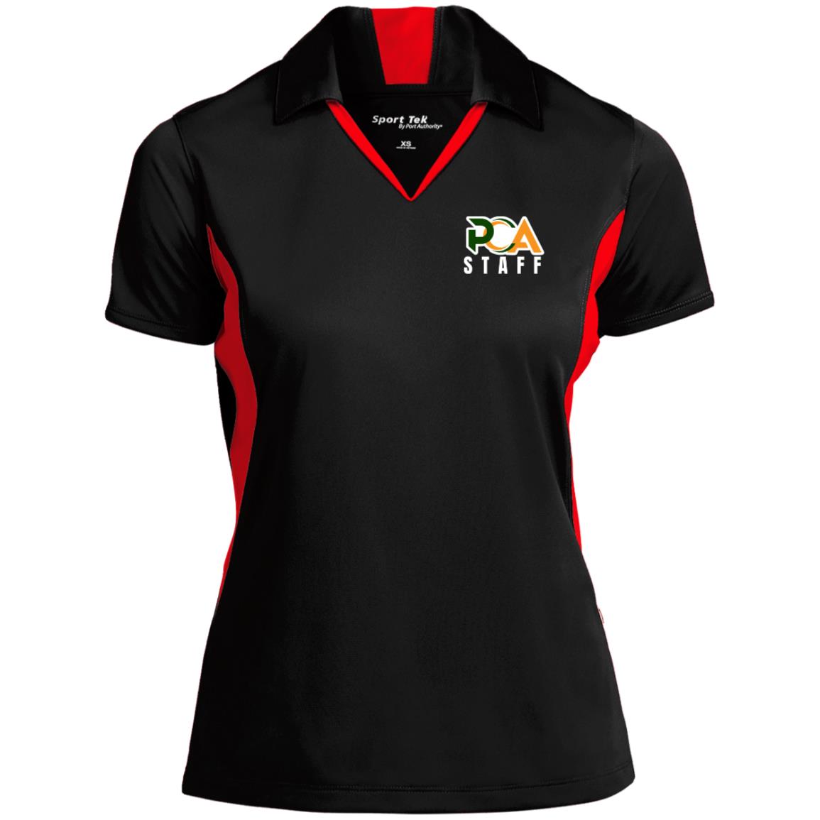 Ladies Staff Colorblock DriFit Polo