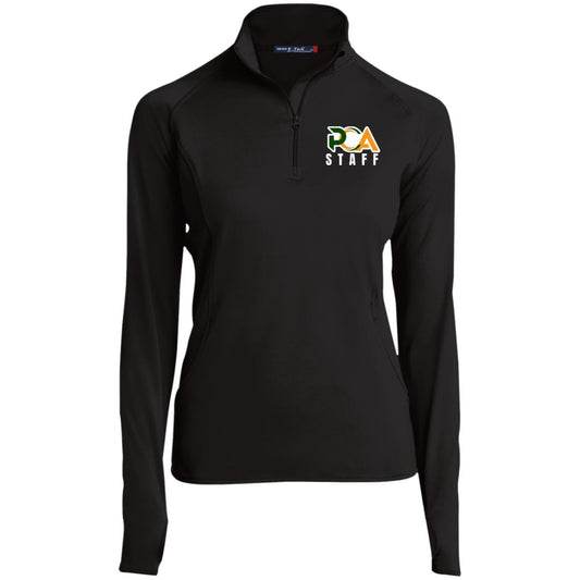 STAFF Ladies' 1/2 Zip Performance Pullover