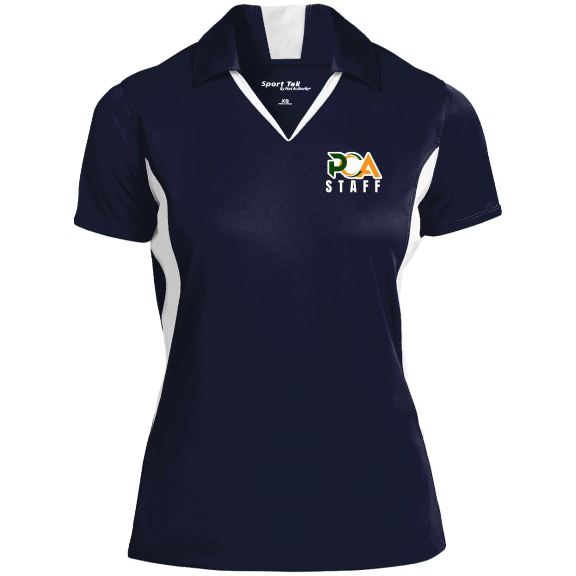 Ladies Staff Colorblock DriFit Polo