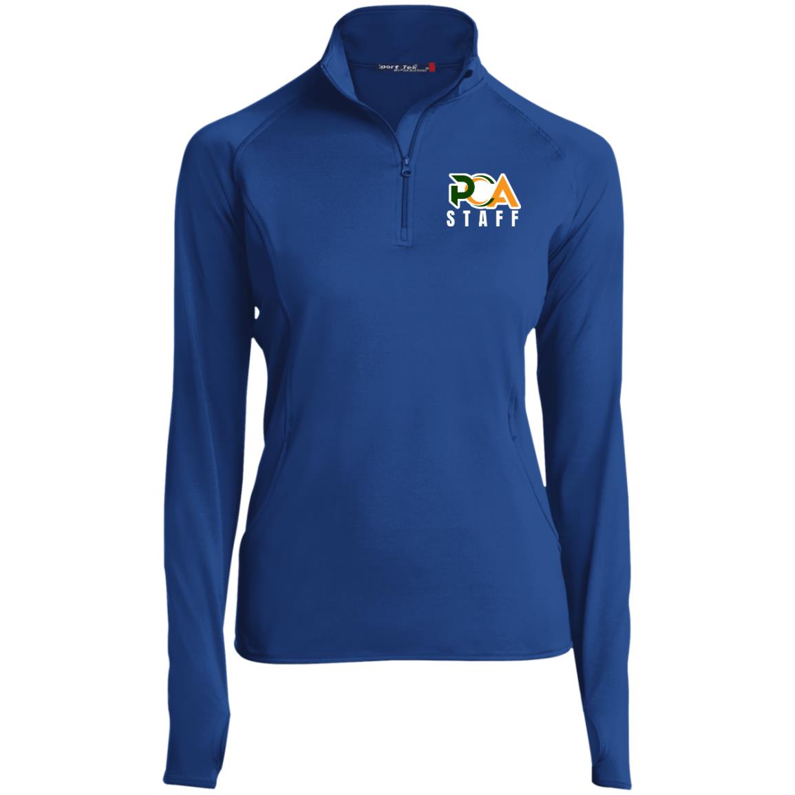 STAFF Ladies' 1/2 Zip Performance Pullover