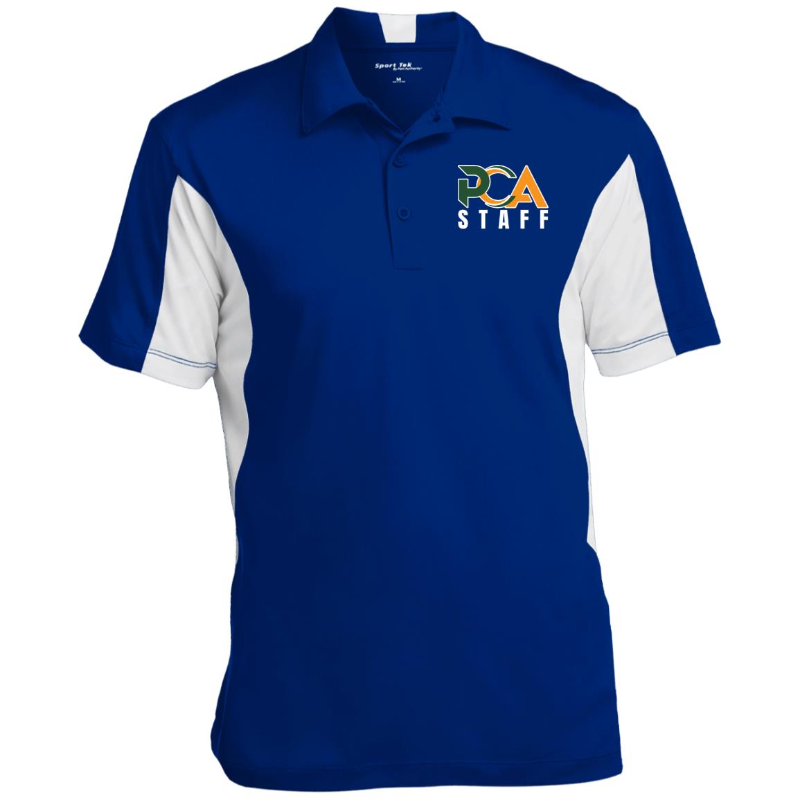 Staff Colorblock Performance Polo