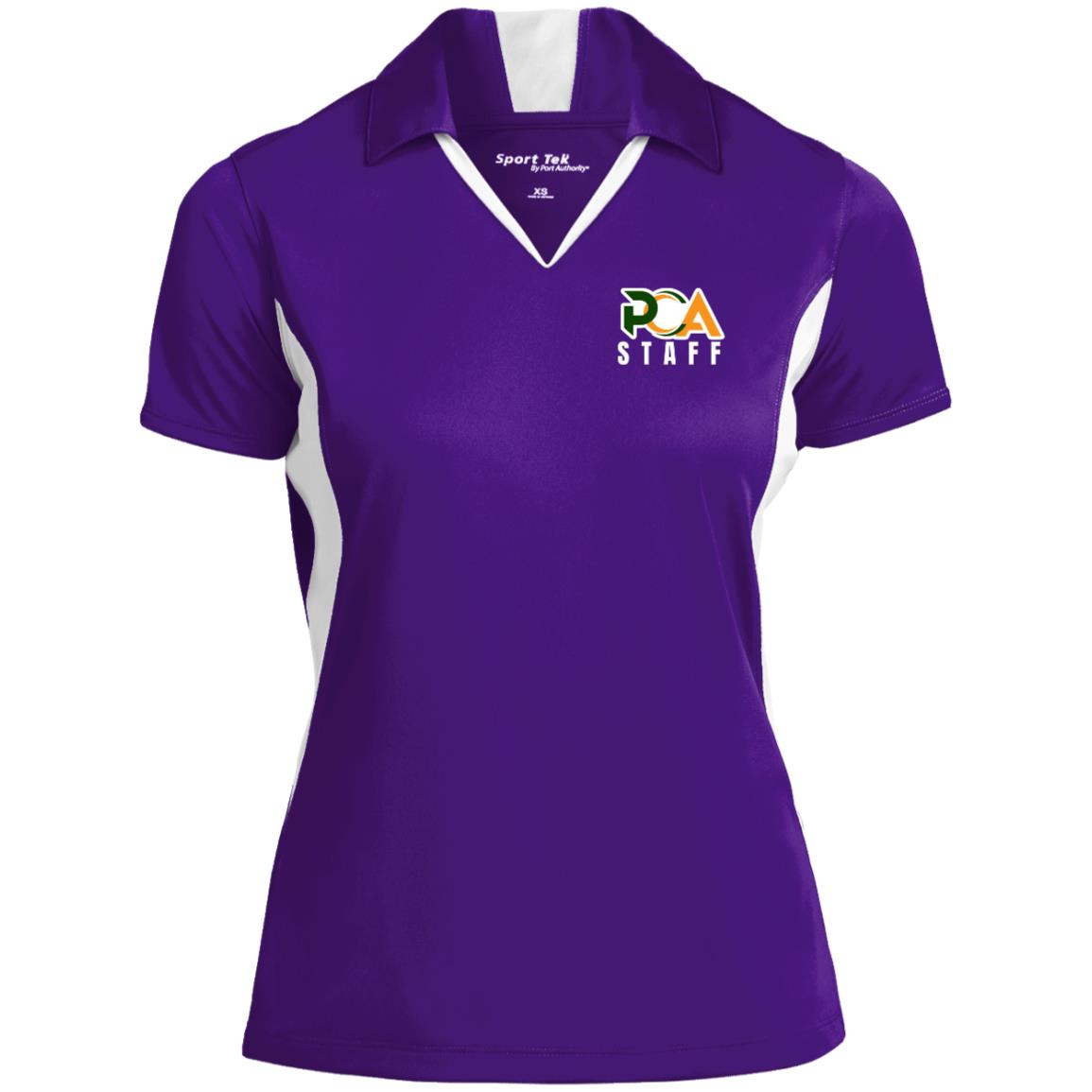 Ladies Staff Colorblock DriFit Polo