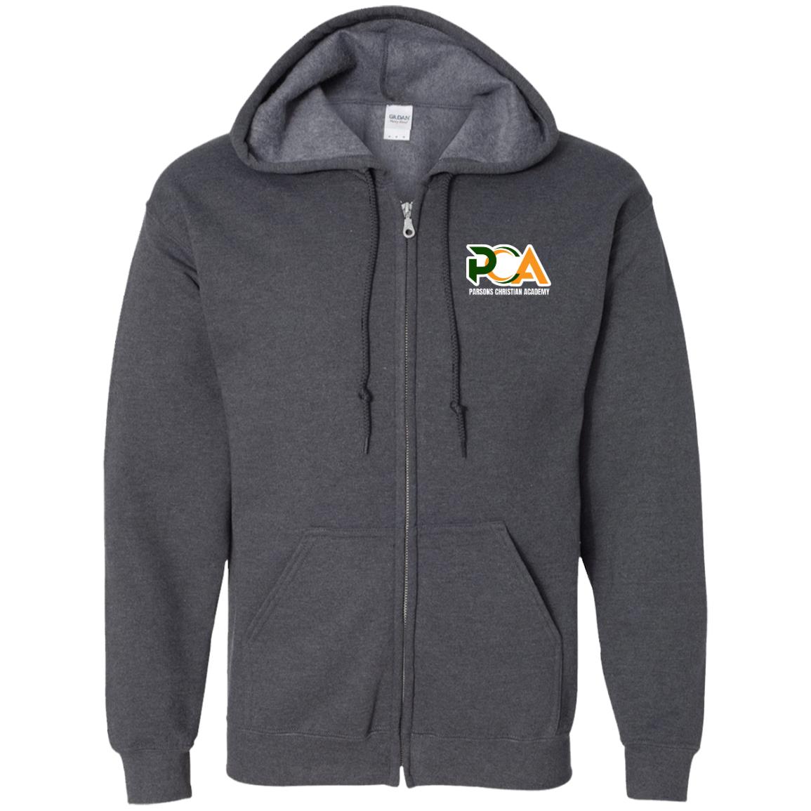 ADULT PCA Zip Up Hooded Sweatshirt