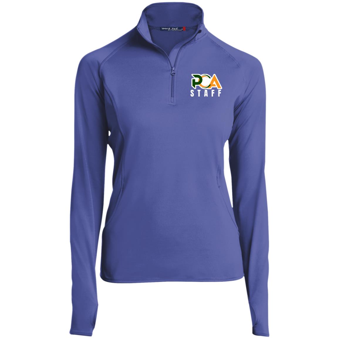 STAFF Ladies' 1/2 Zip Performance Pullover