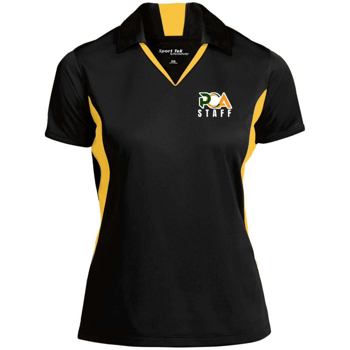 Ladies Staff Colorblock DriFit Polo