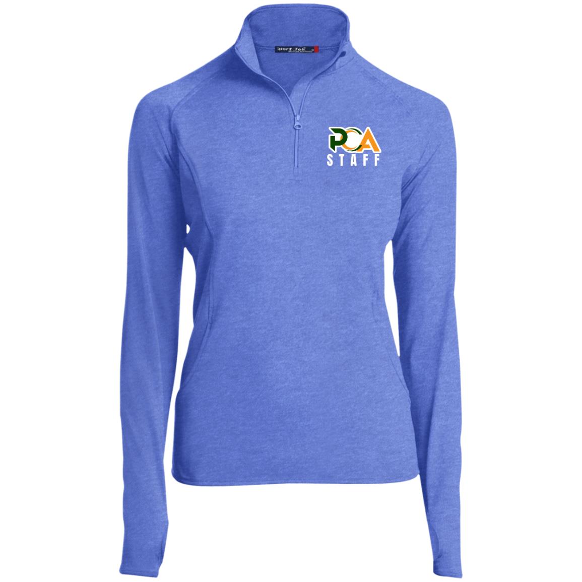 STAFF Ladies' 1/2 Zip Performance Pullover