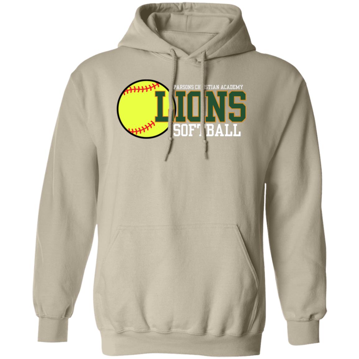 Softball ball Pullover Hoodie