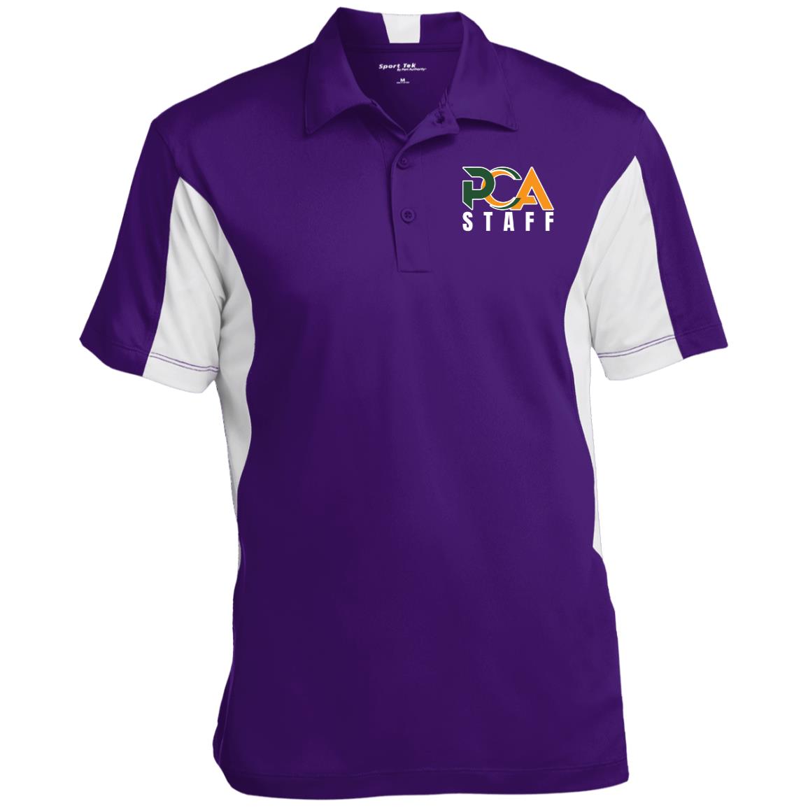 Staff Colorblock Performance Polo