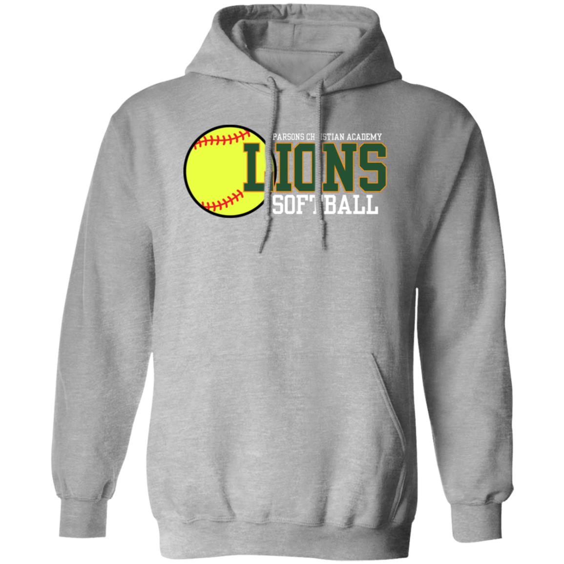 Softball ball Pullover Hoodie