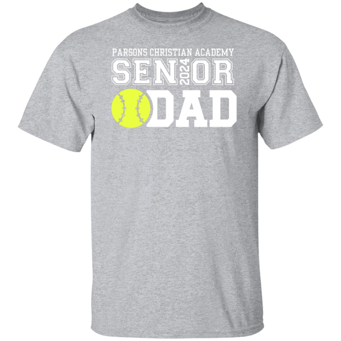 Senior Dad Softball Tee