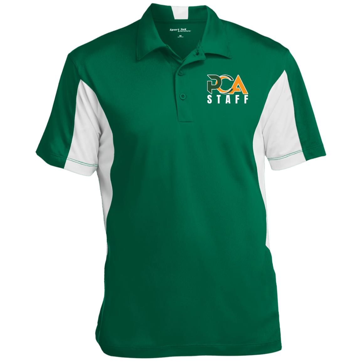 Staff Colorblock Performance Polo