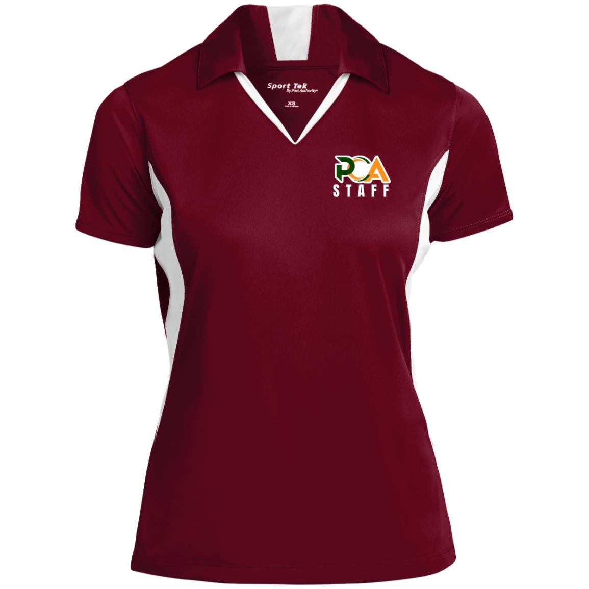 Ladies Staff Colorblock DriFit Polo