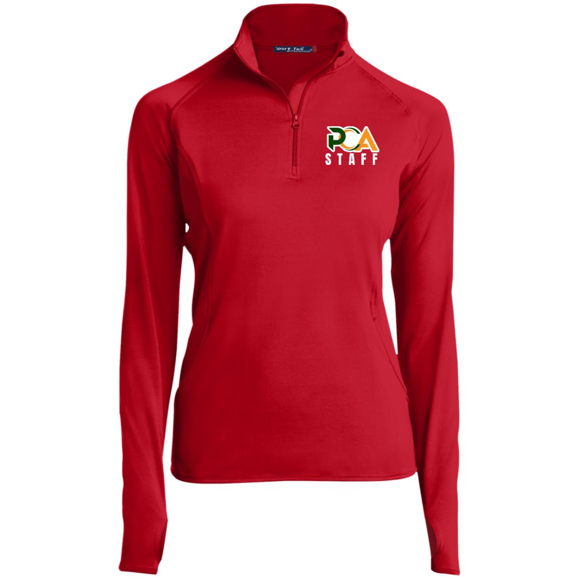 STAFF Ladies' 1/2 Zip Performance Pullover