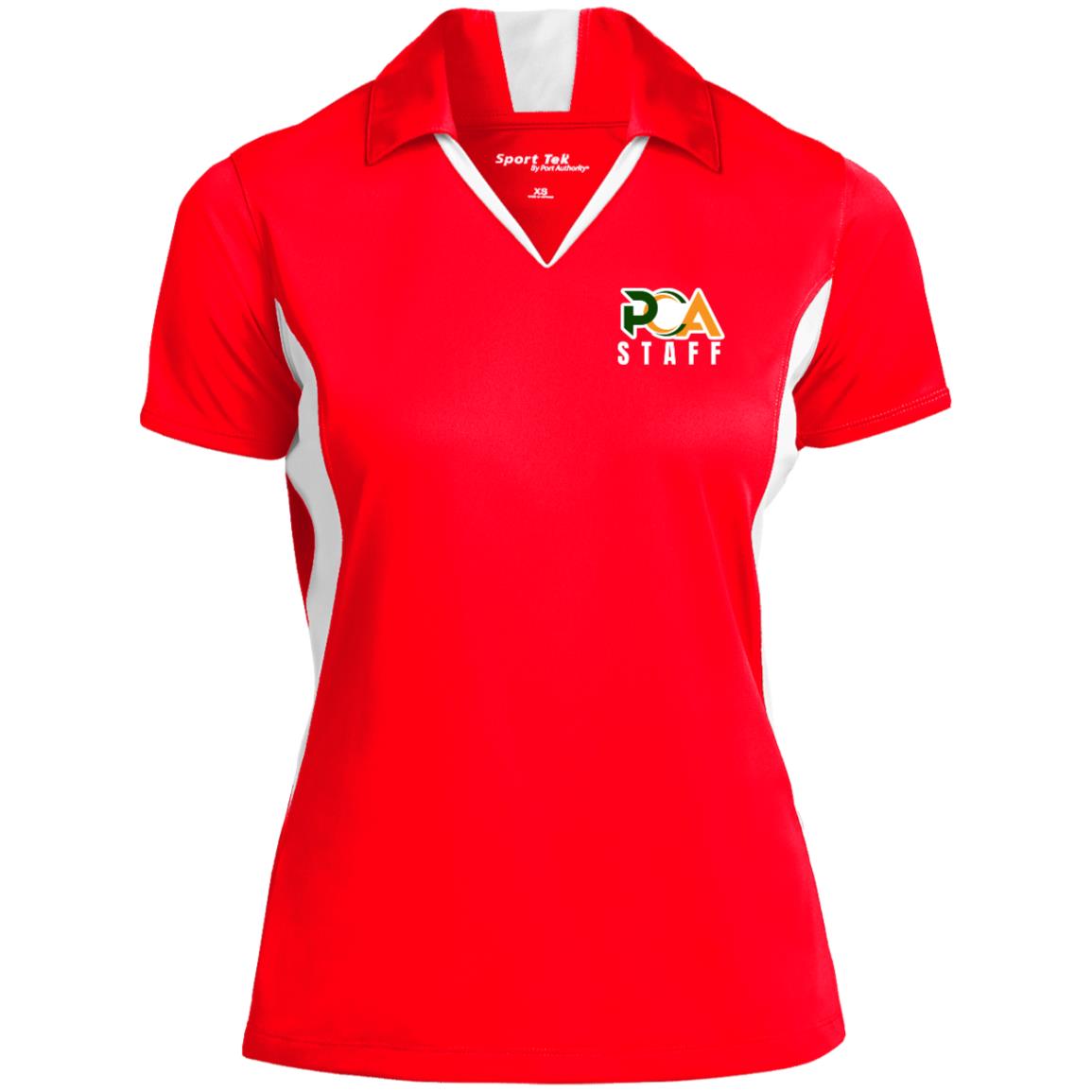 Ladies Staff Colorblock DriFit Polo