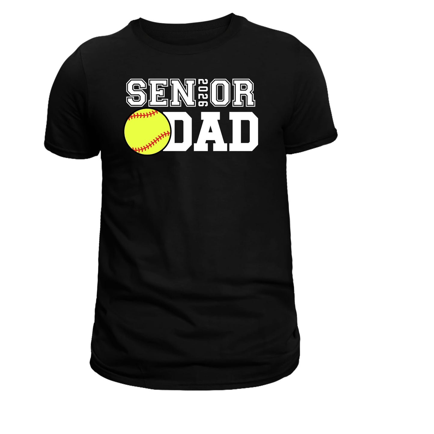 Senior Dad Softball Tee