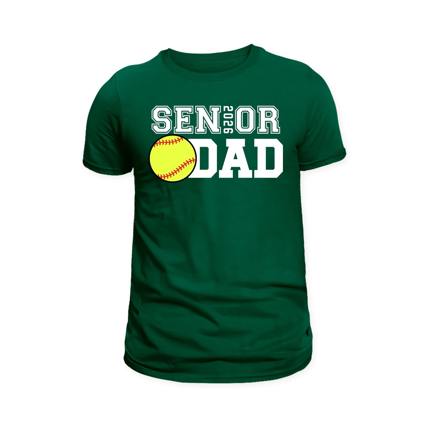 Senior Dad Softball Tee