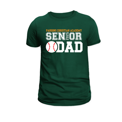 Senior Dad Baseball Tee