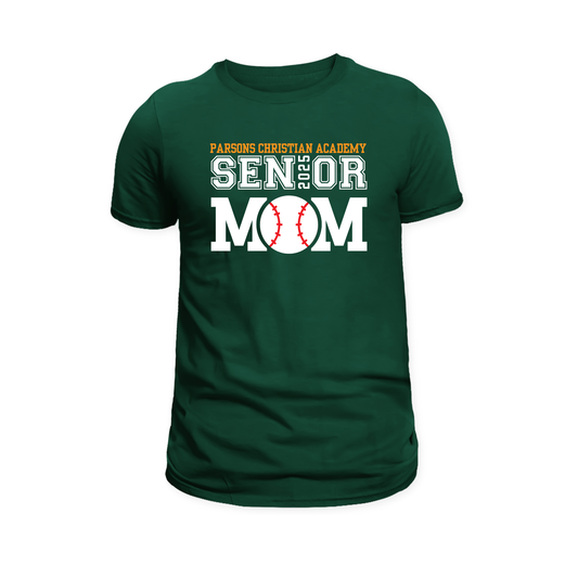 Senior Mom Baseball T-Shirt