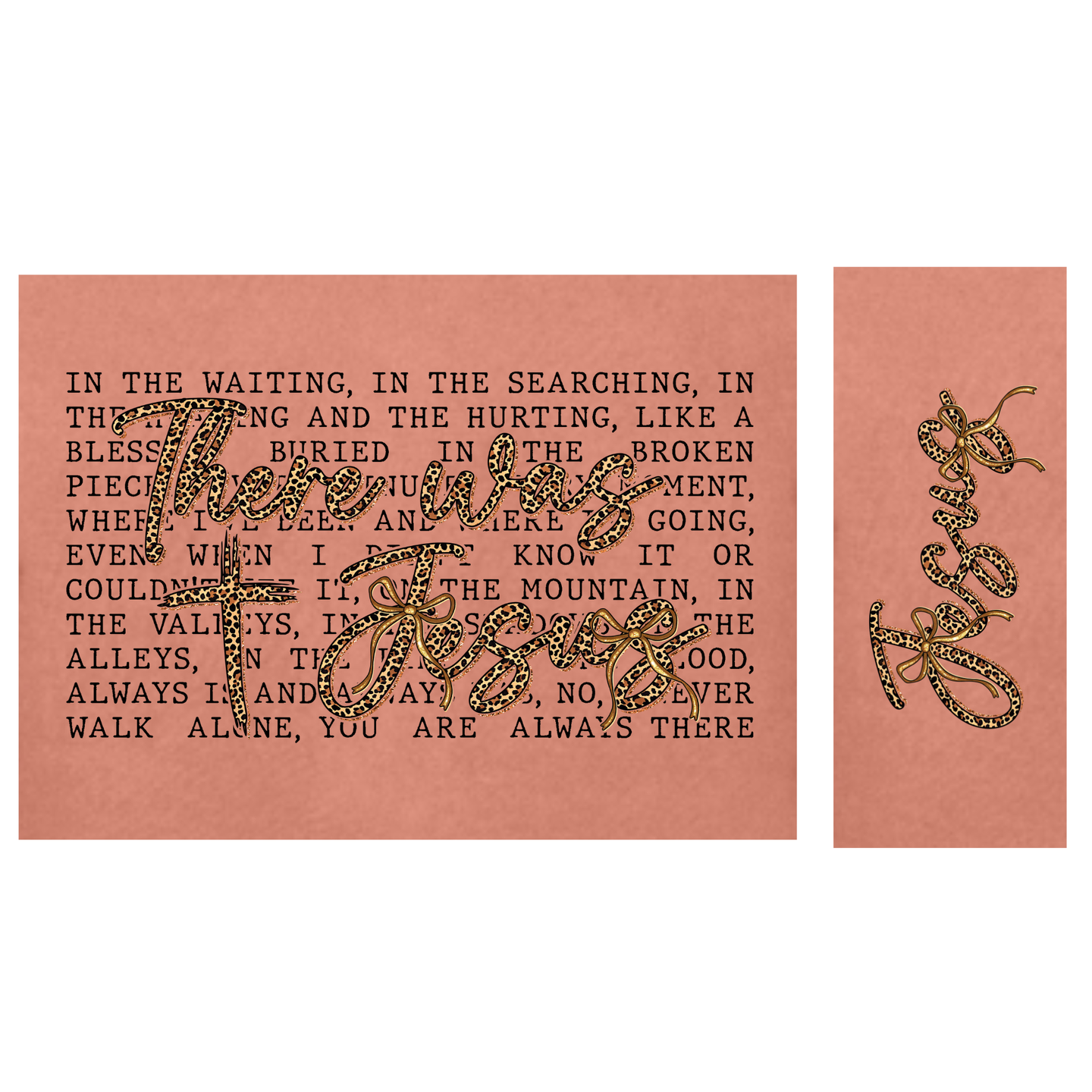 "There was Jesus" Comfort Colors sweatshirt
