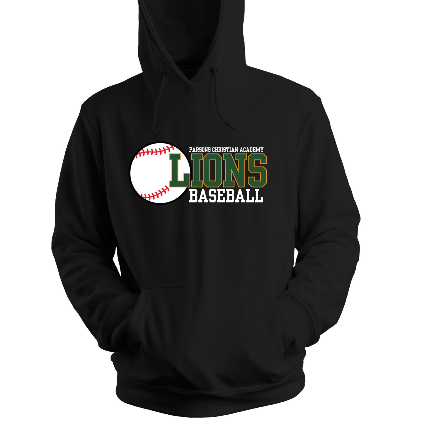 Baseball Ball Pullover Hoodie