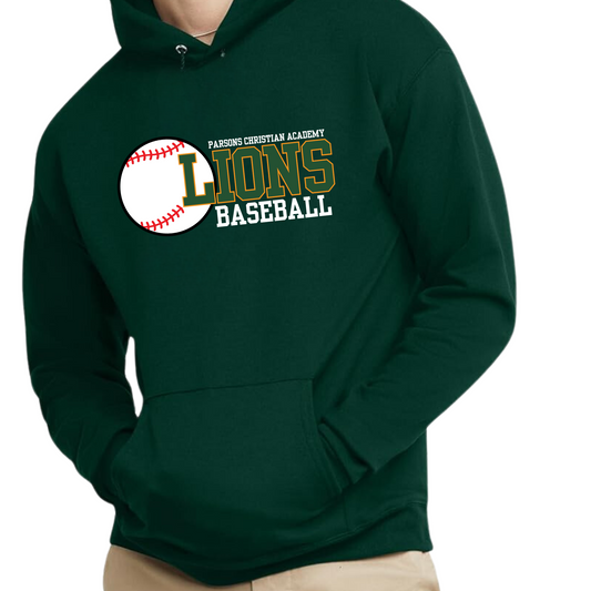 Baseball Ball Pullover Hoodie