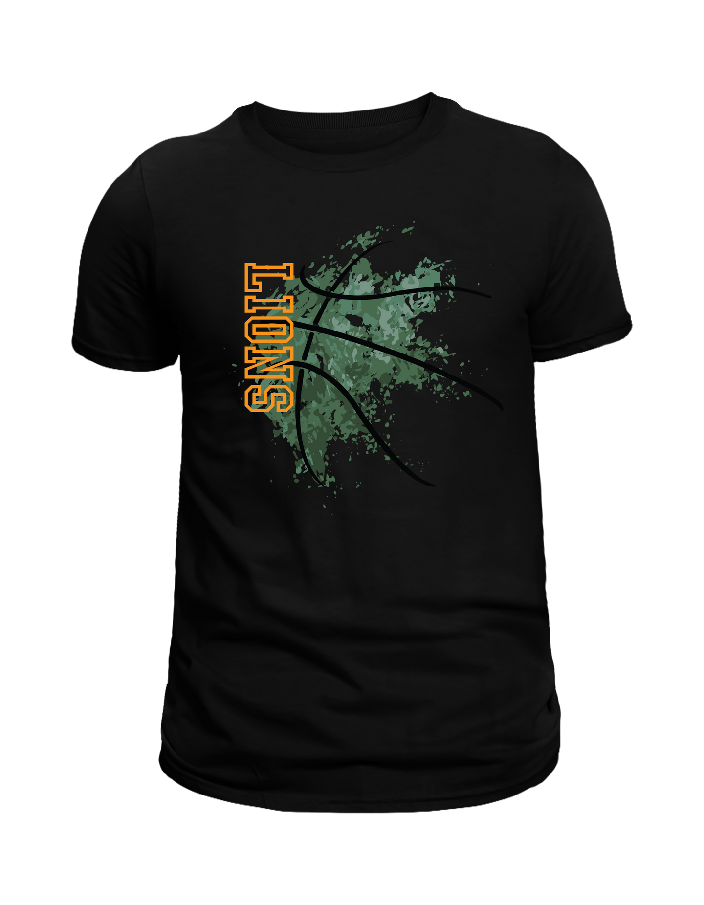 Lions Basketball Burst